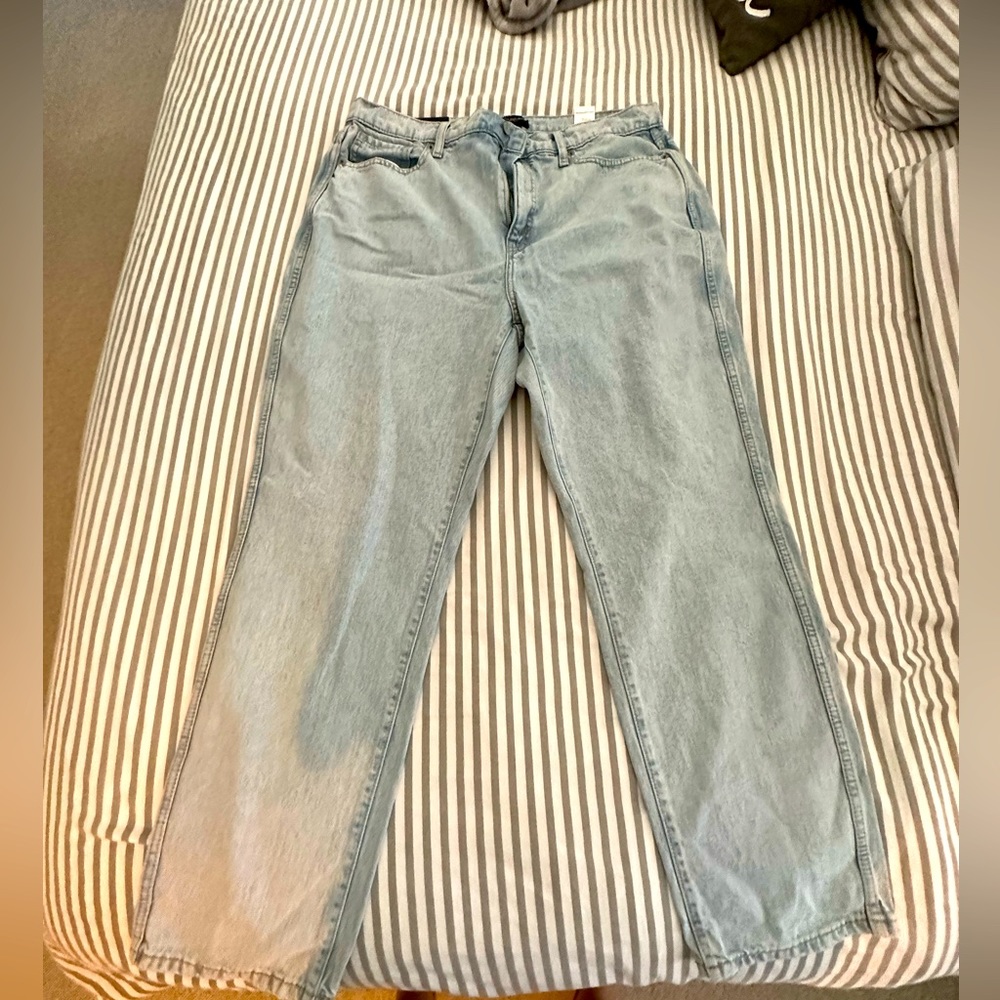 Banana Republic Curvy Rigid Straight Jeans 14 / 32